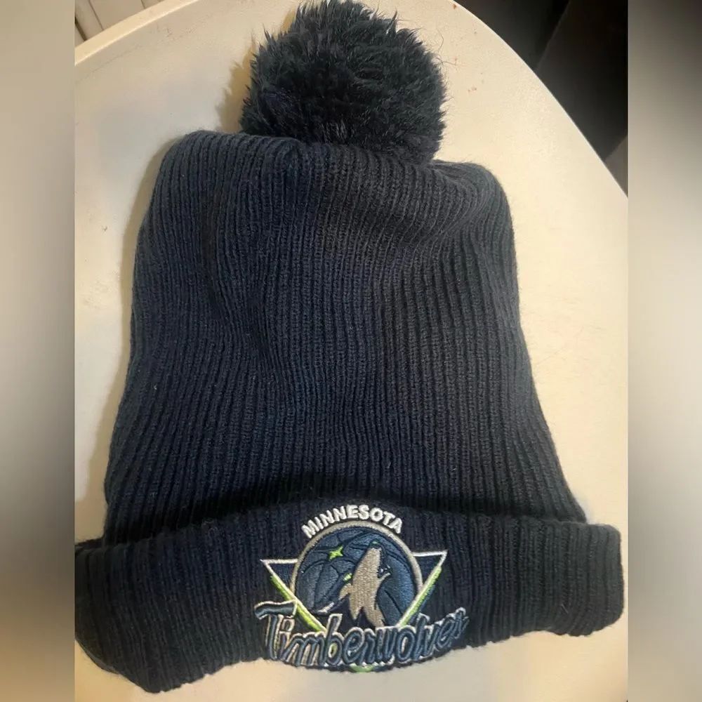 Minnesota Timberwolves New Era NBA Basketball Pom Beanie